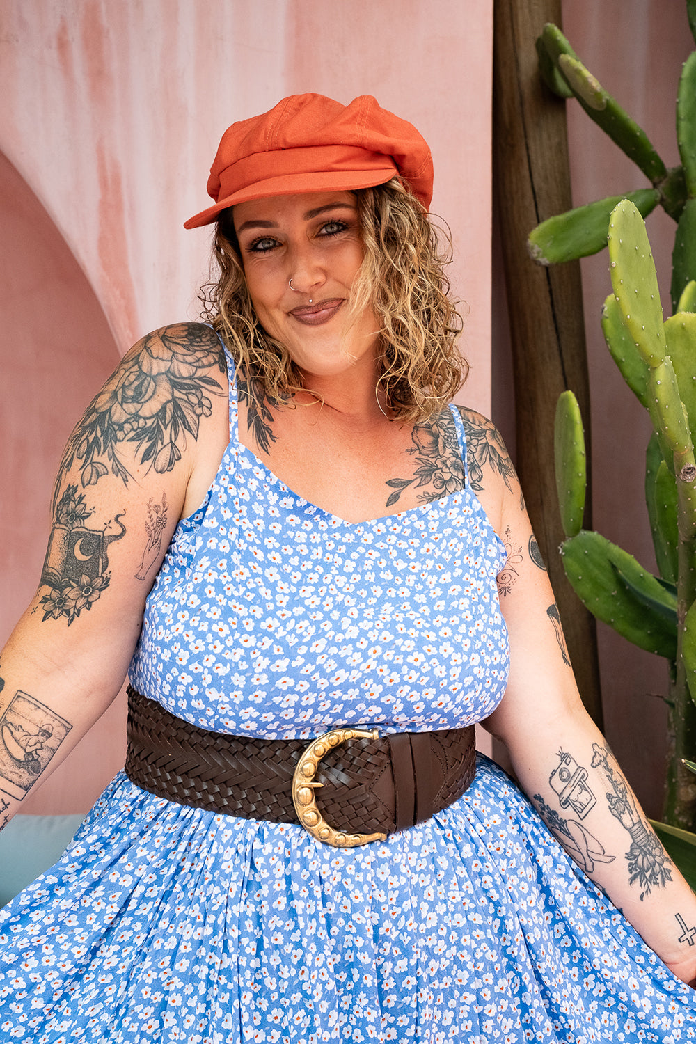 Belladonna Midi Dress in Mini Daisy | Jinx the Label