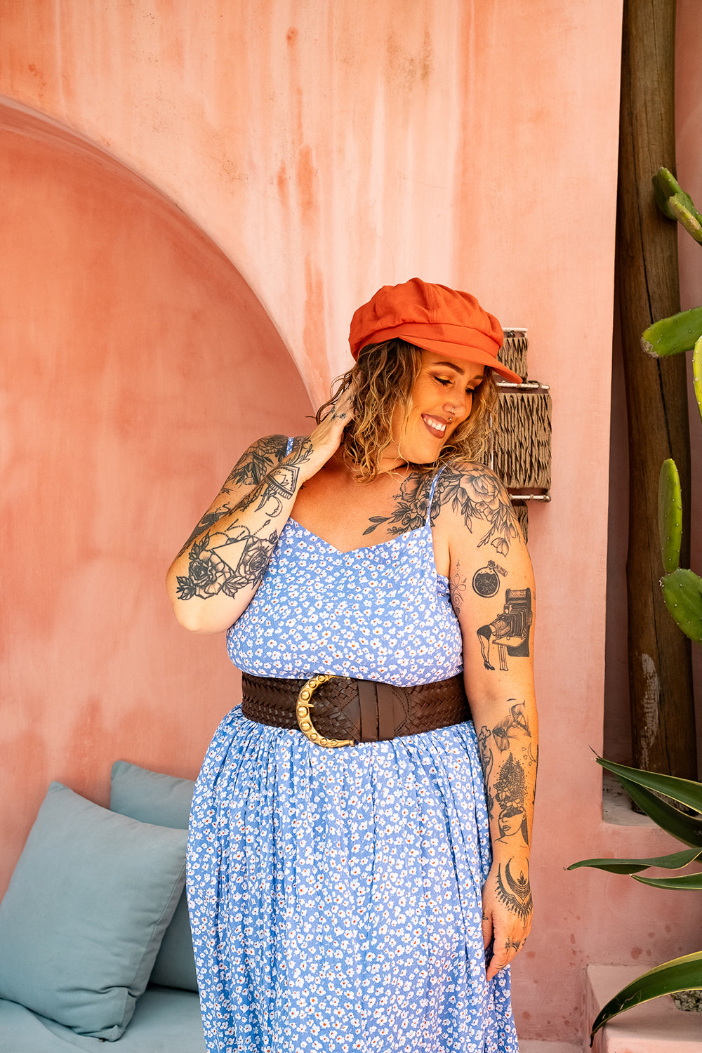 Belladonna Midi Dress in Mini Daisy | Jinx the Label