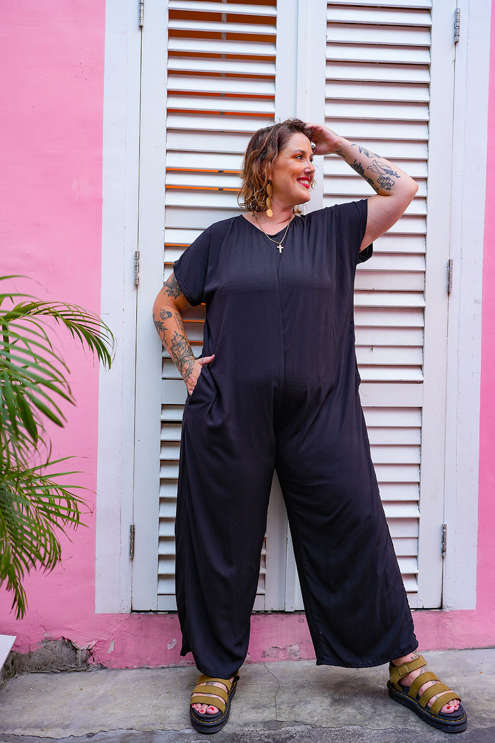 Corporate Queen Jumpsuit - Black by Jinx the Label