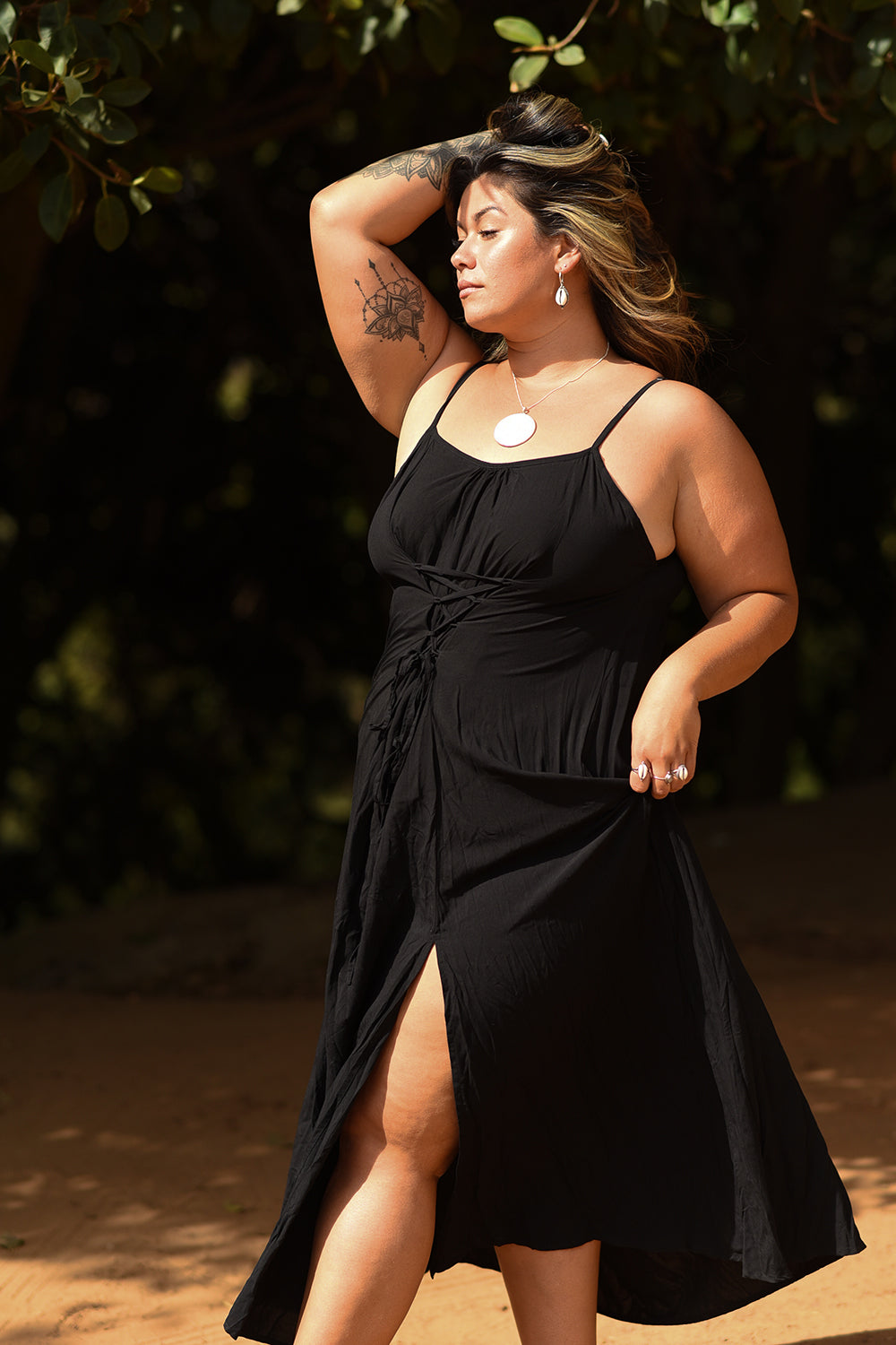 Corsetta Dress - Black by Jinx the Label