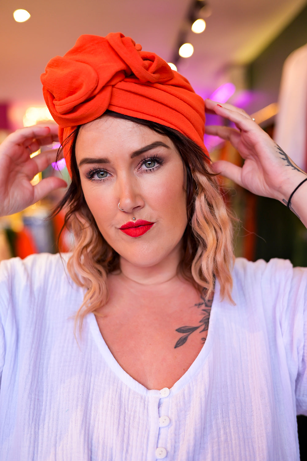 French Turban - Valencia by Jinx the Label