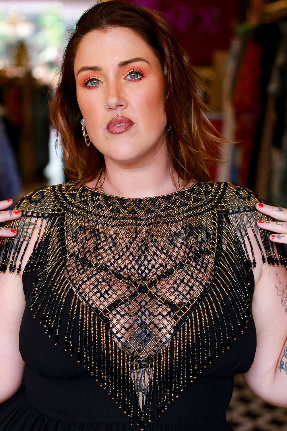 Gatsby Necklace Cape by Jinx the Label