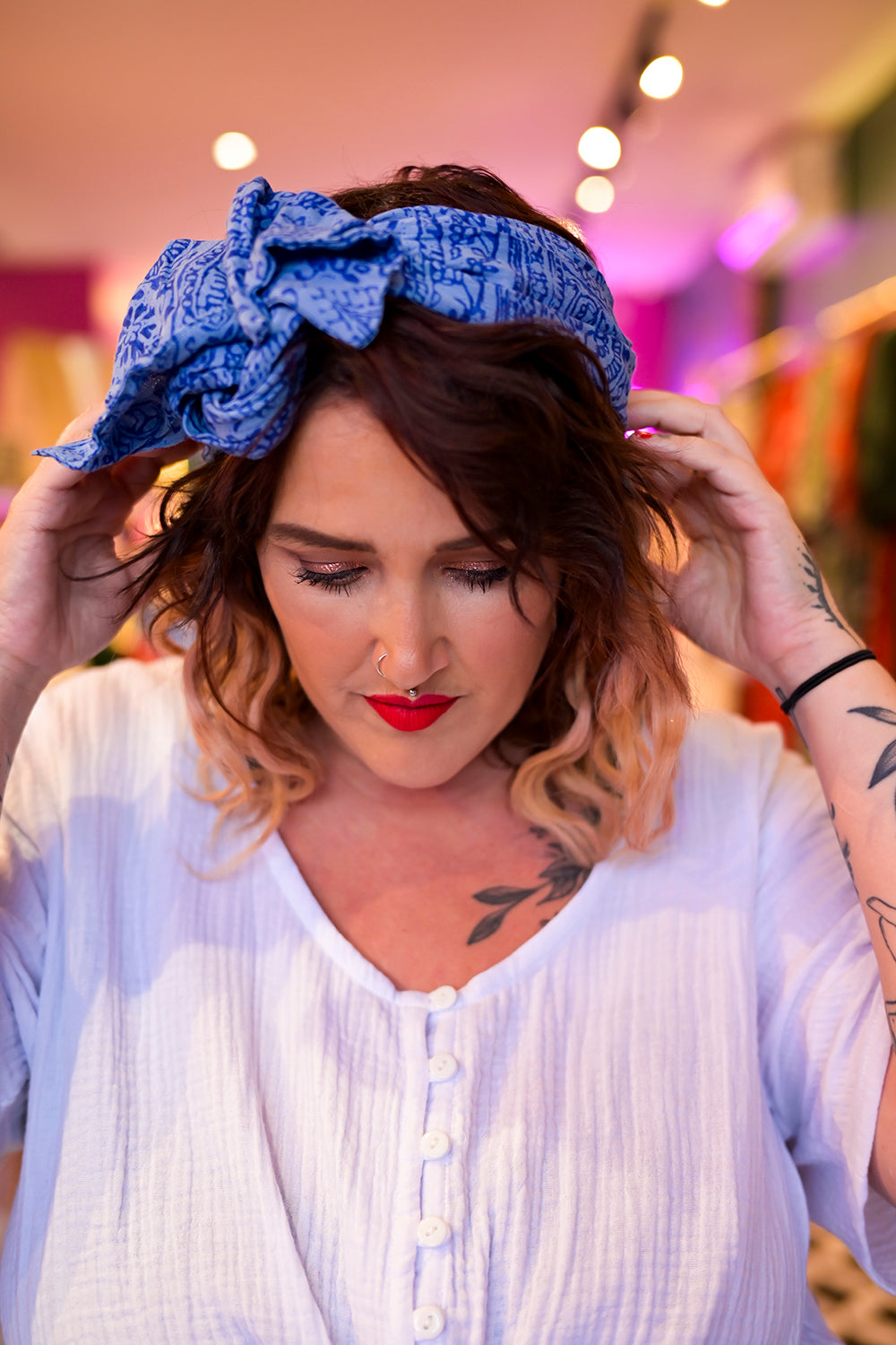 Headband - Blue Curacao by Jinx the Label