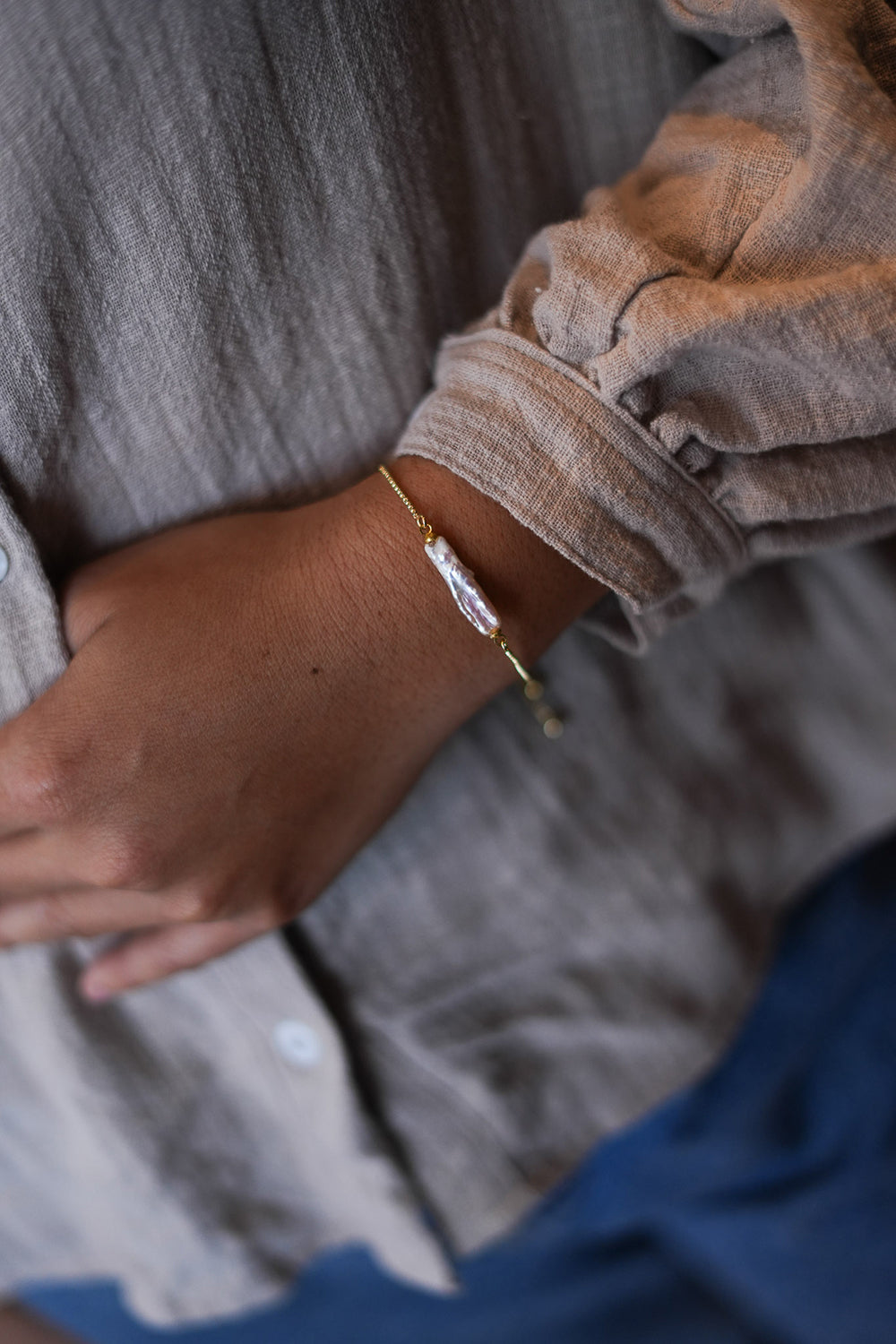 Isla Pearl Bracelet - Sunspell by Jinx the Label