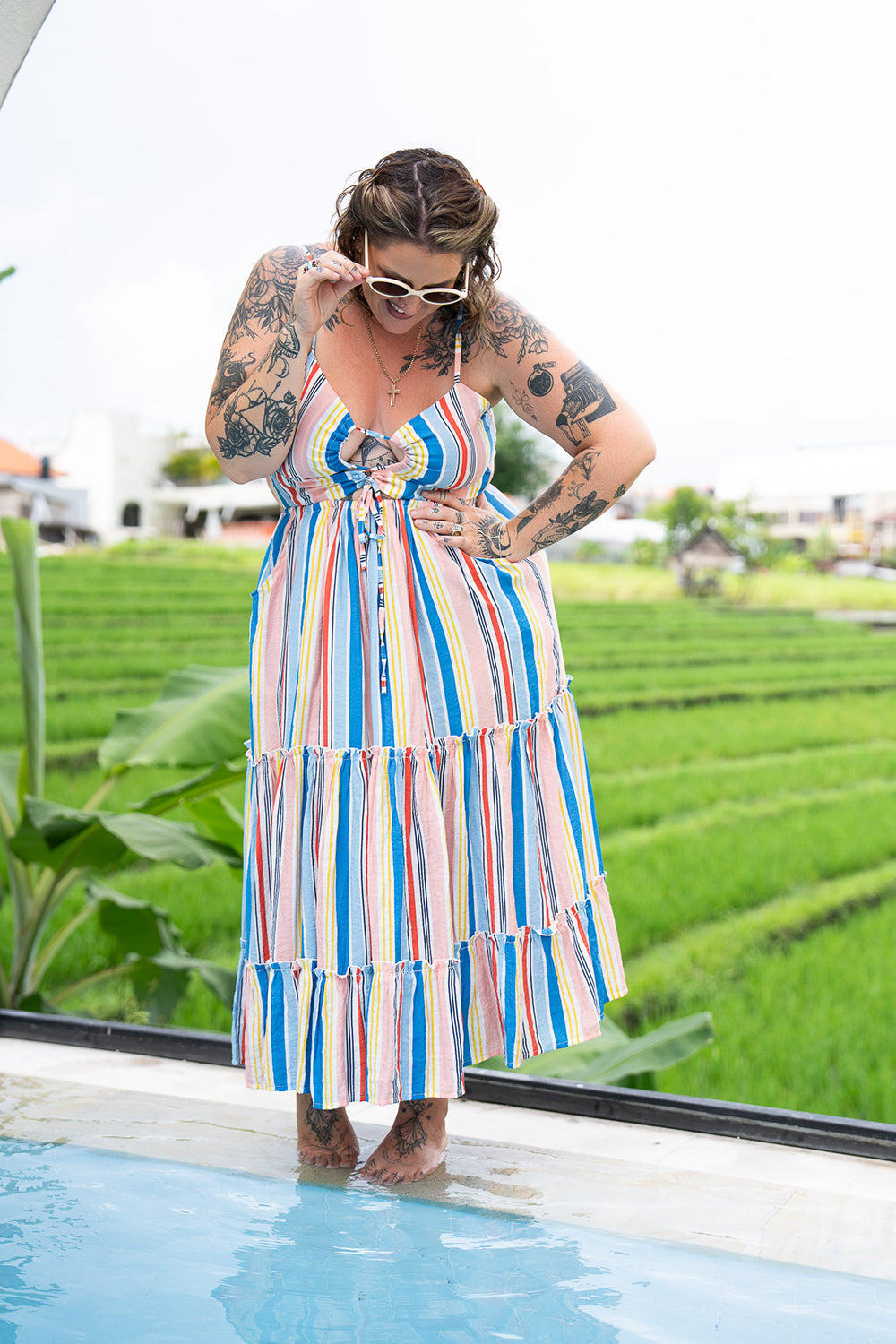Lola Maxiana Dress - Playschool - Almost Famous by Jinx the Label