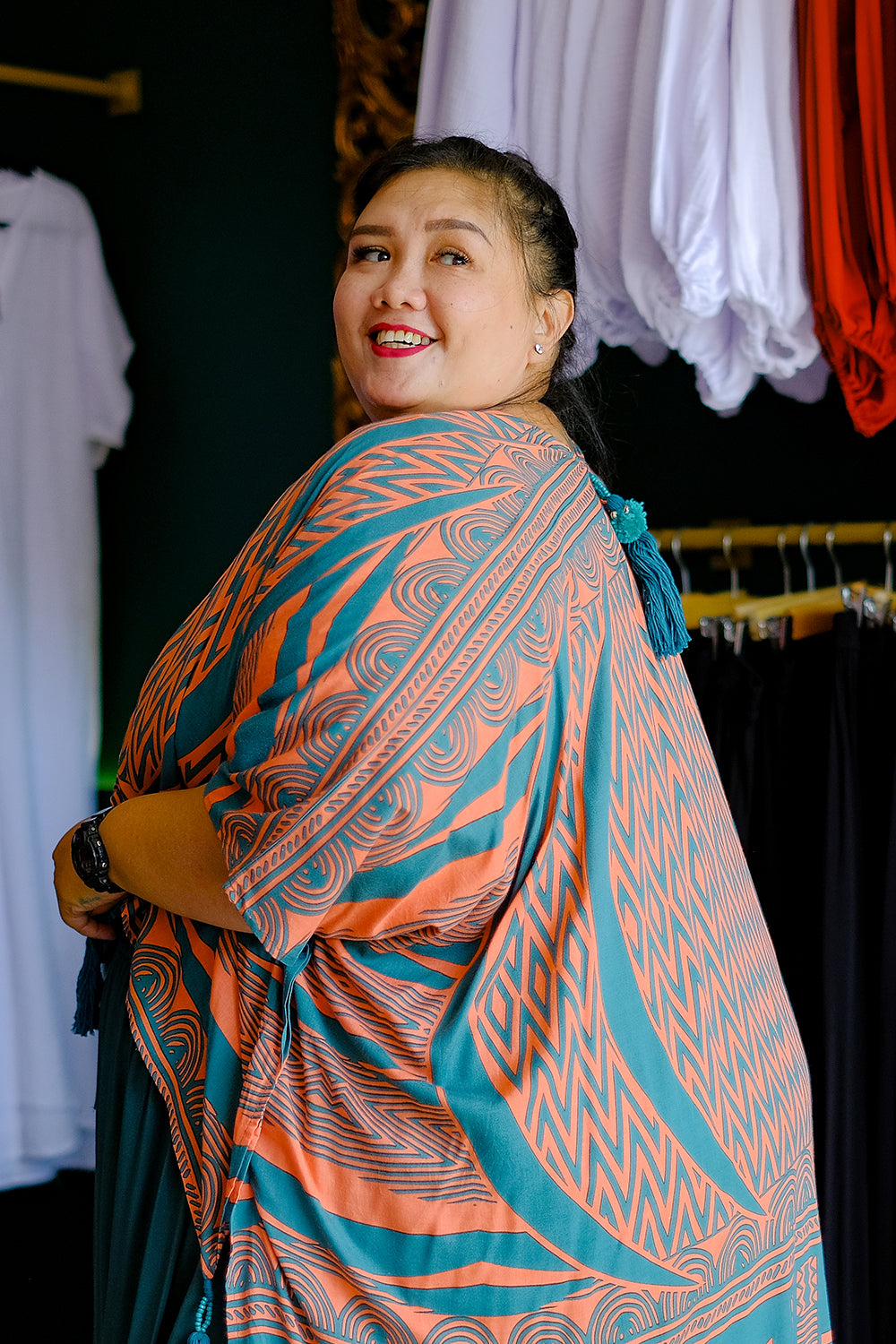 Magdalena Duster - Peach Pink by Jinx the Label