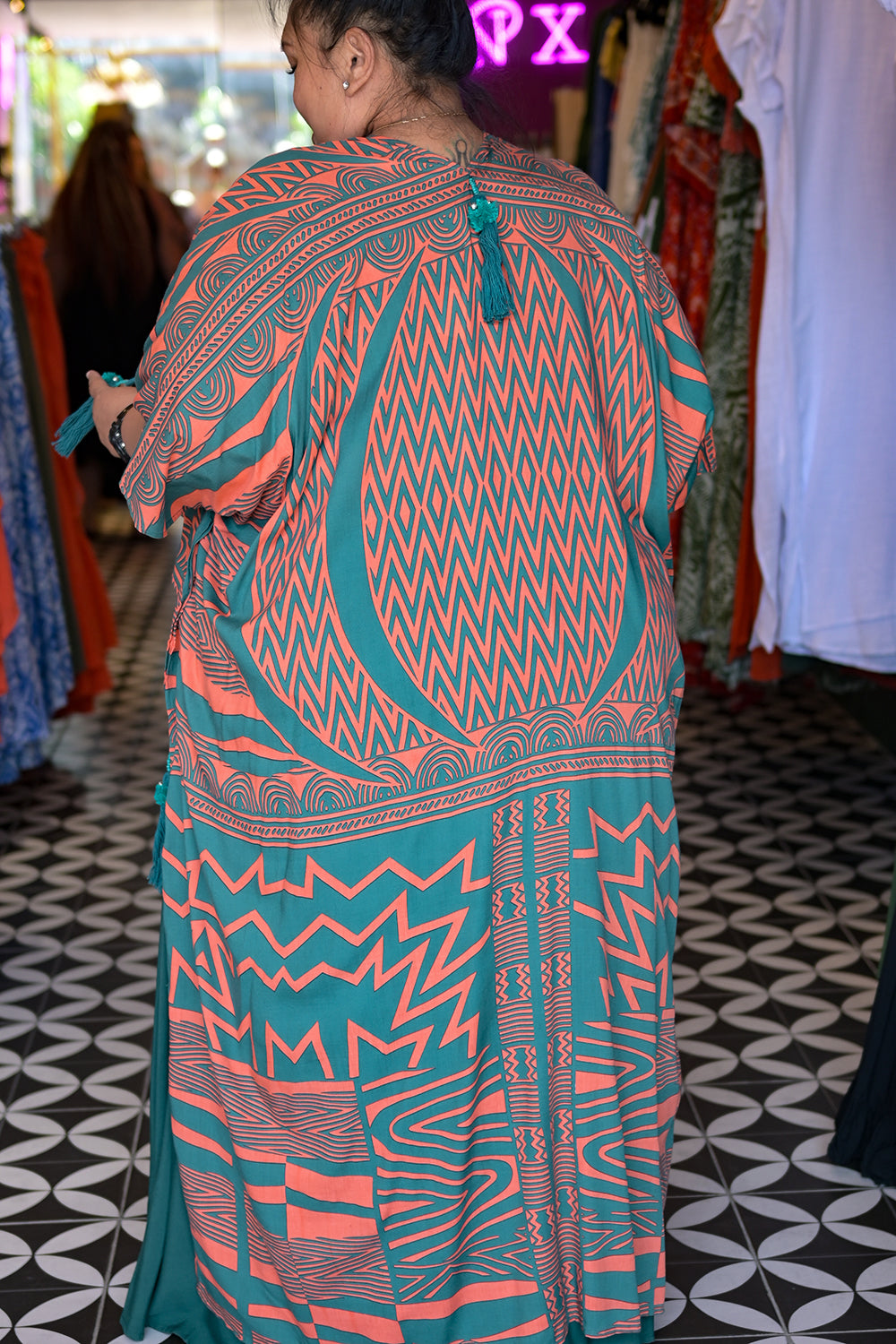 Magdalena Duster - Peach Pink by Jinx the Label