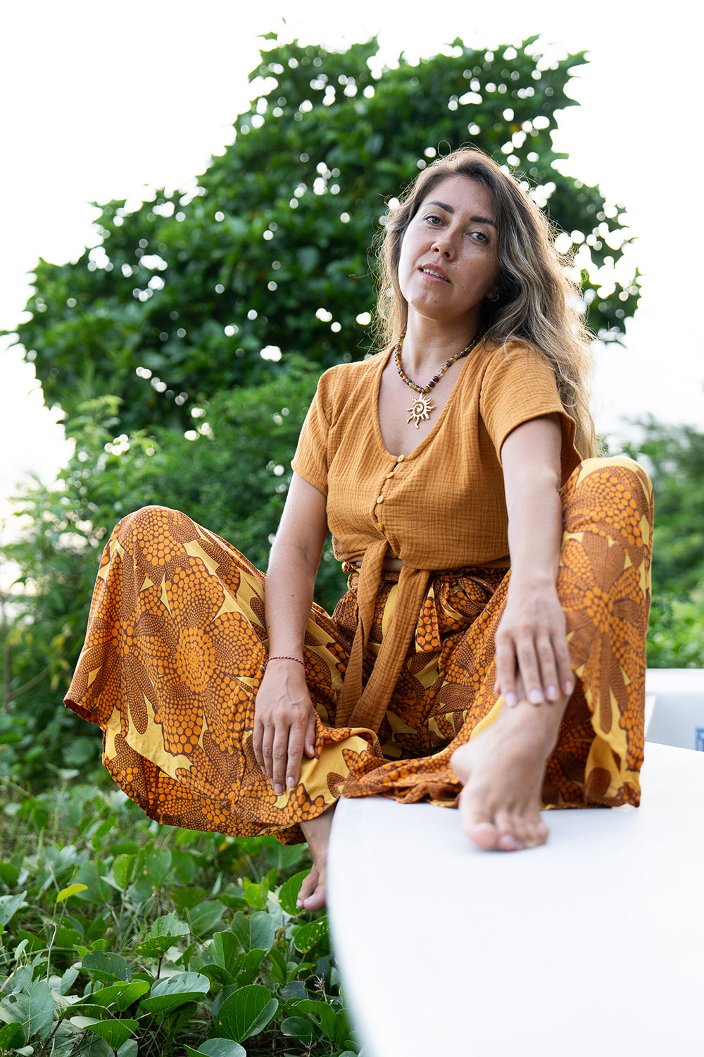 Patty Blouse - Sun Honey - Sunspell by Jinx the Label