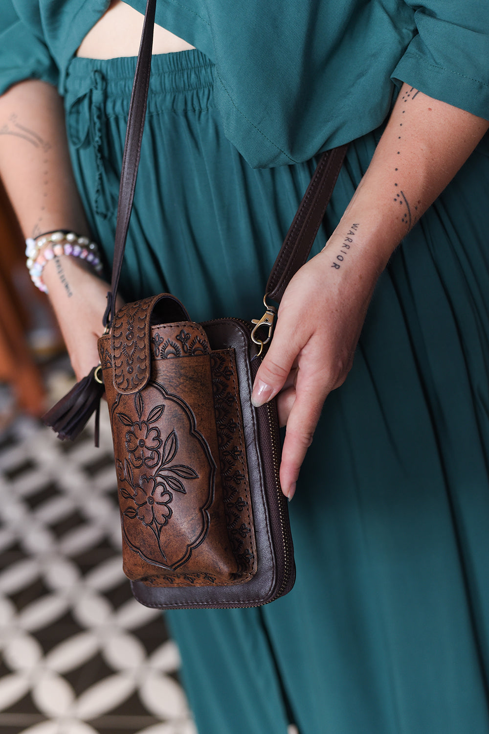 Phone Wallet - Peony Rose by Jinx the Label