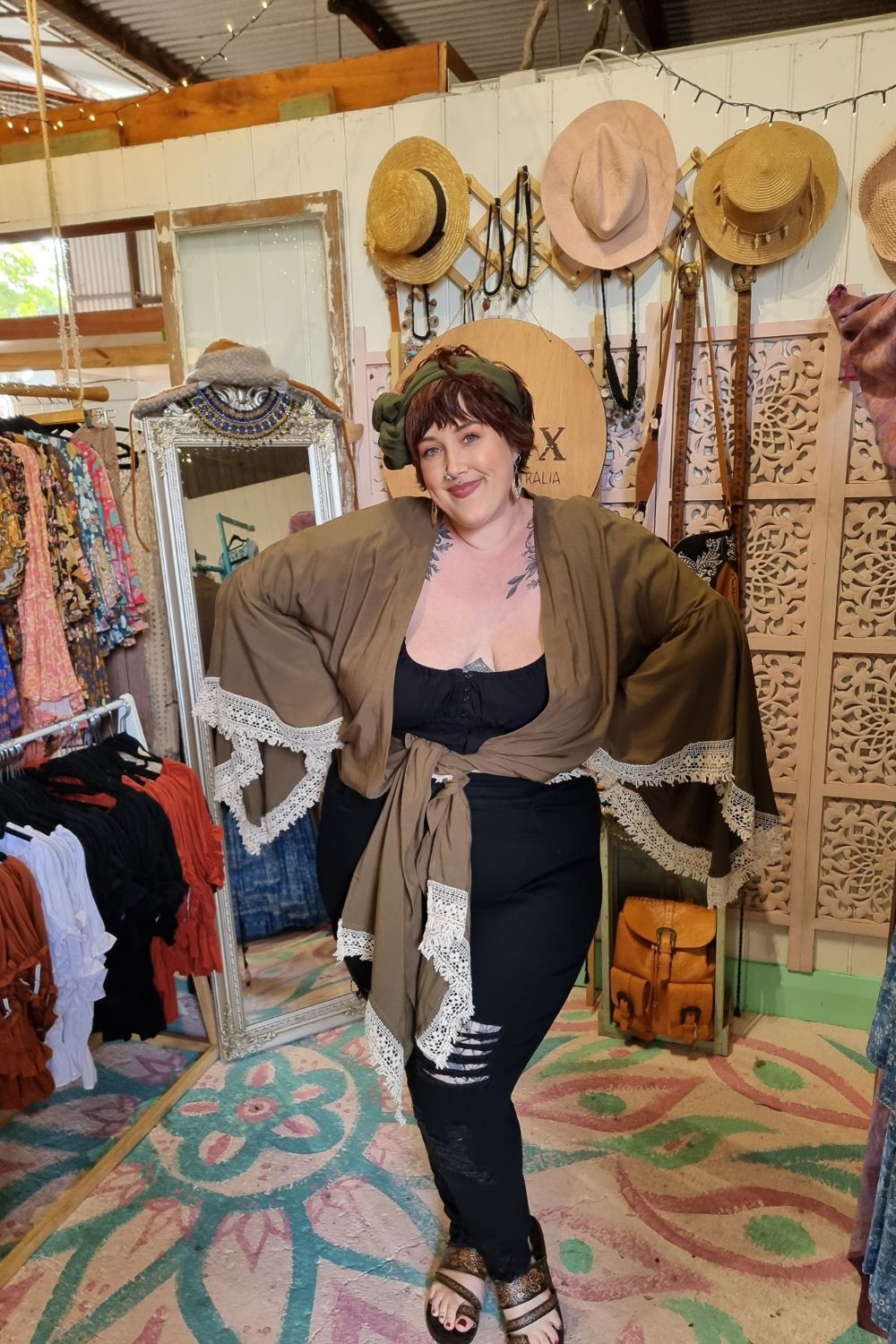 Pixie Duster - Khaki by Jinx the Label