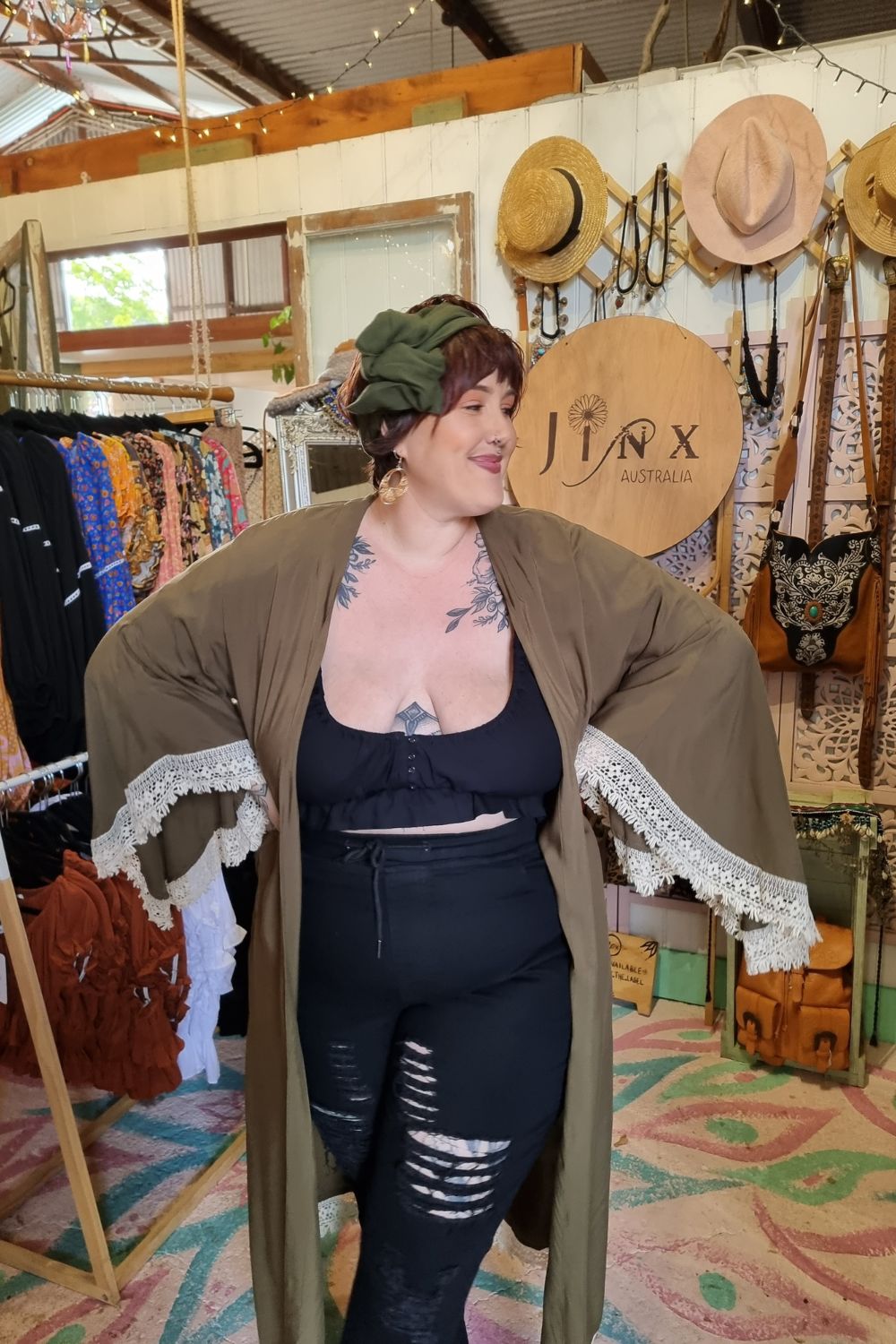 Pixie Duster - Khaki by Jinx the Label