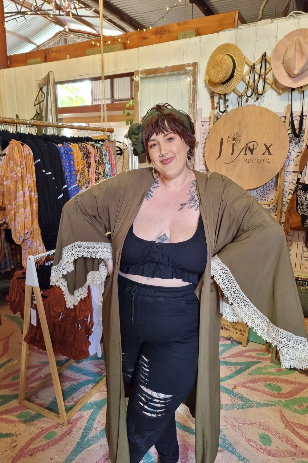 Pixie Duster - Khaki by Jinx the Label