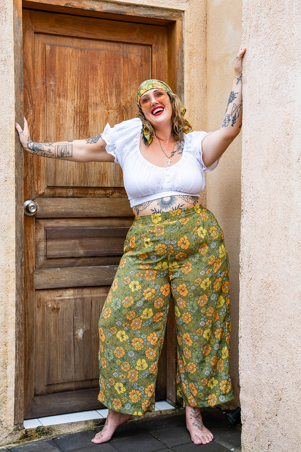 Sandy Pants - Flower Power - Almost Famous by Jinx the Label