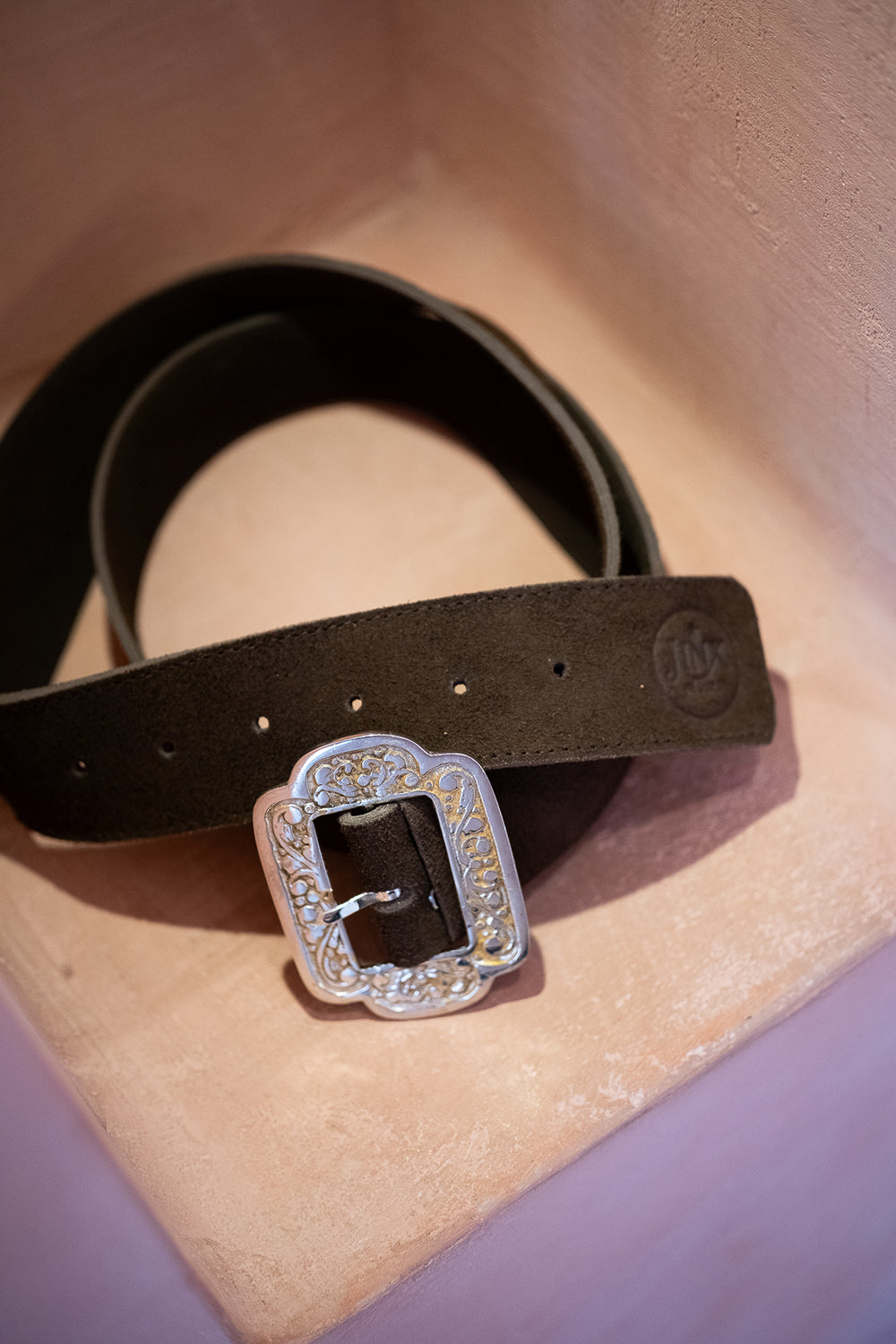 Silver Sage Belt in Saddlewood | Jinx the Label