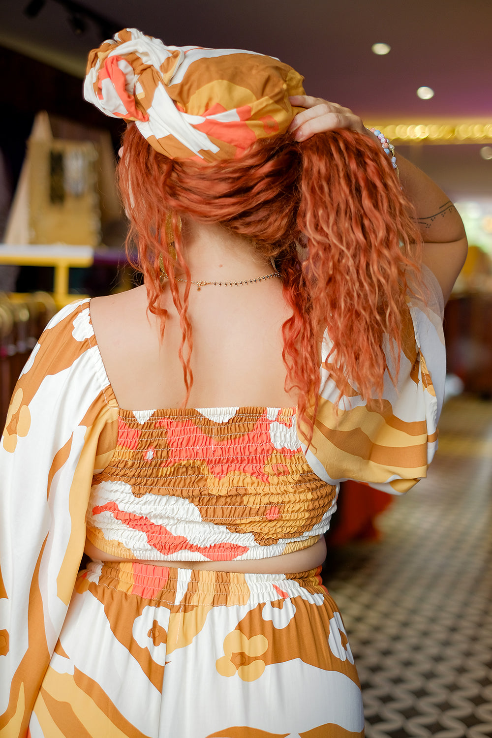 French Turban - Retro Summer by Jinx the Label