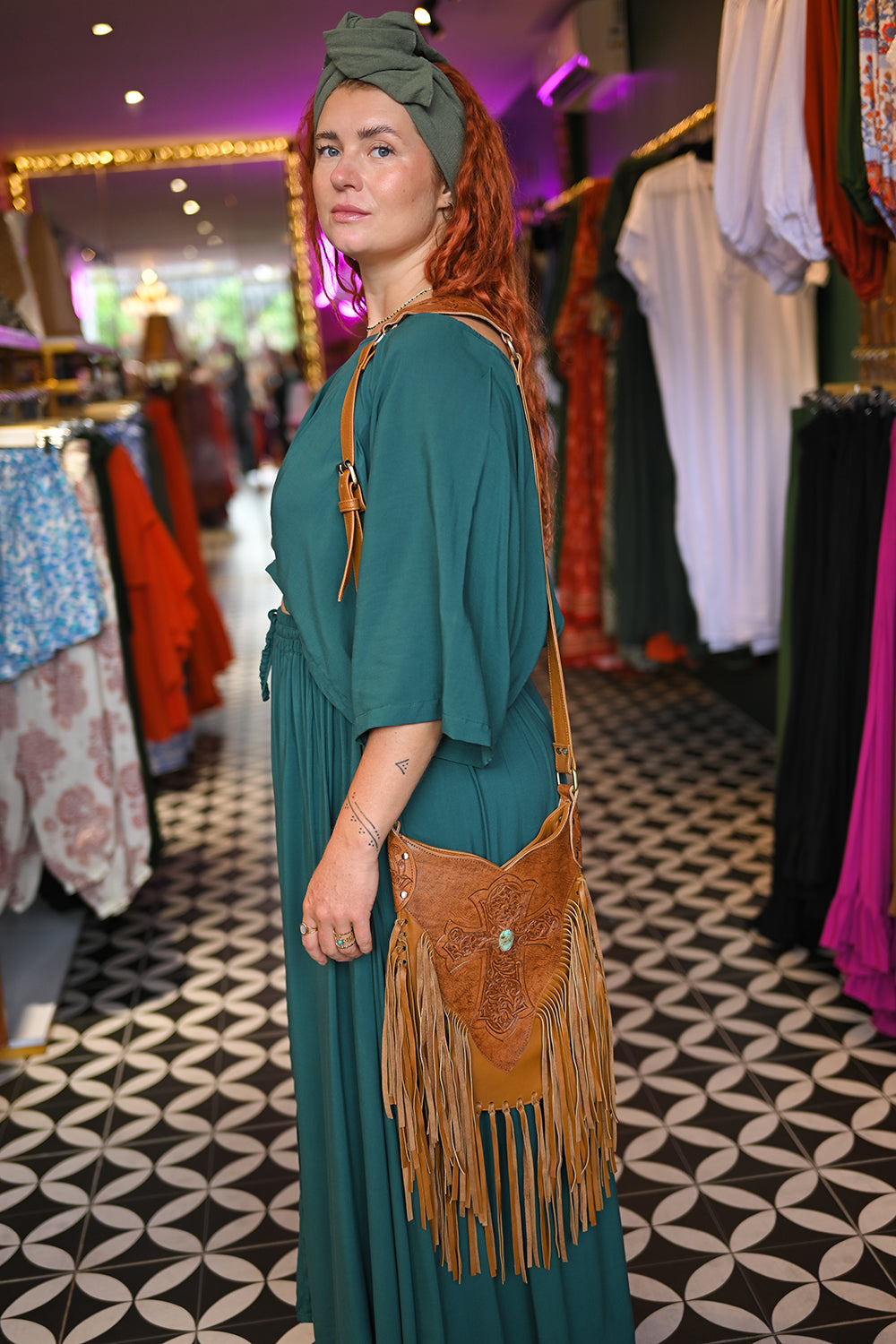 Texan Orthodox Bag - Tan by Jinx the Label