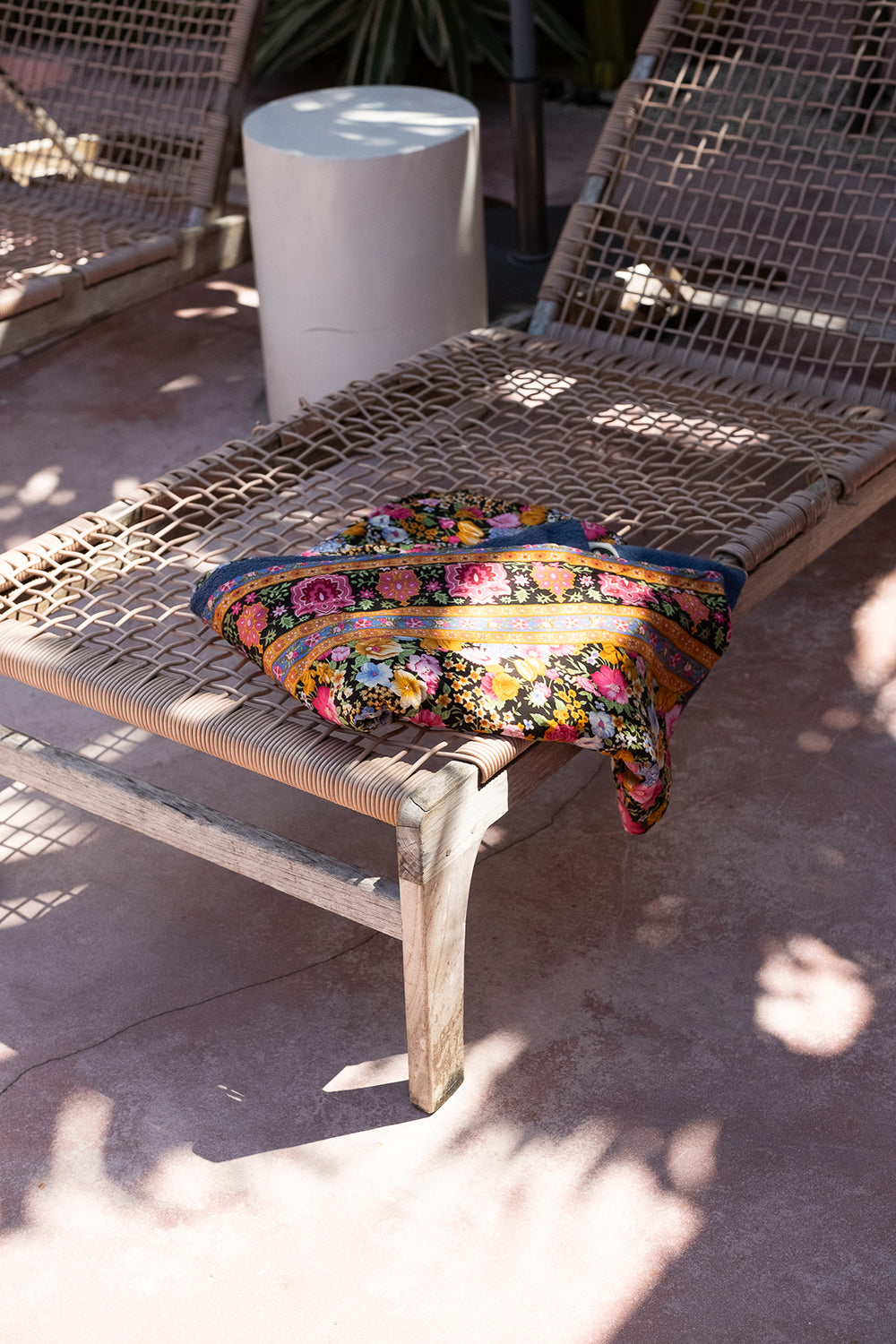 Wanderlust Towel in Midnight Bloom | Jinx the Label