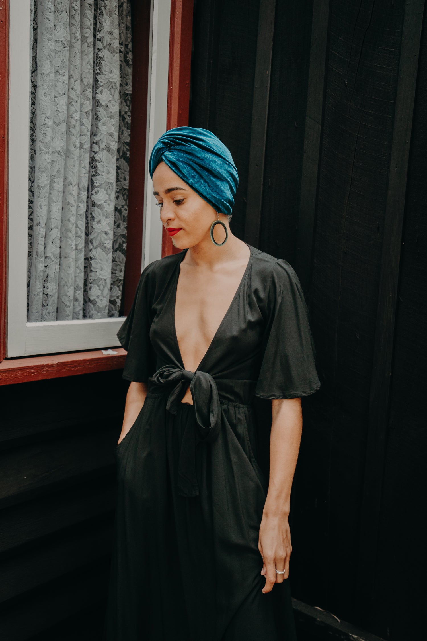 Stormflower dress-black