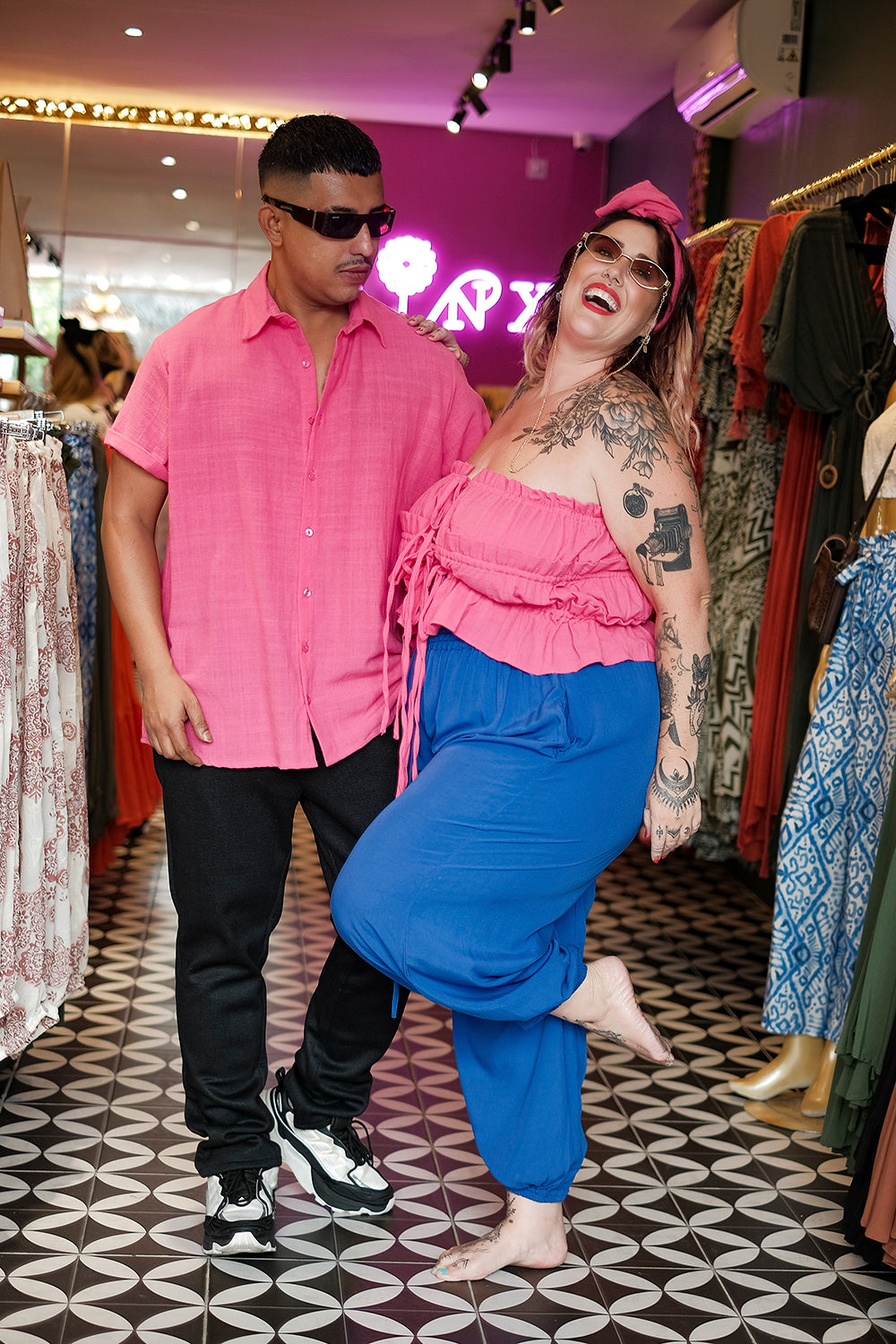 Aladdin Pants - Cobalt Blue by Jinx the Label