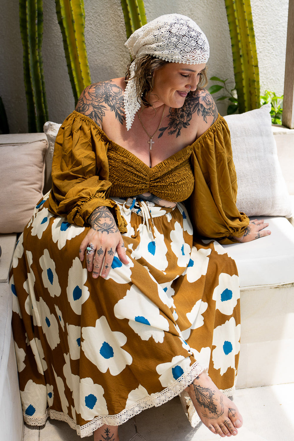 Anisa Skirt - Wildflower - Almost Famous by Jinx the Label