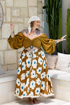 Anisa Skirt - Wildflower - Almost Famous by Jinx the Label