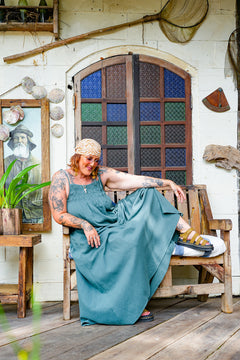 Arabella Dress - Teal by Jinx the Label