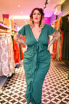 Ariel Dress - Emerald by Jinx the Label
