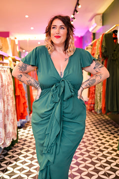Ariel Dress - Emerald by Jinx the Label