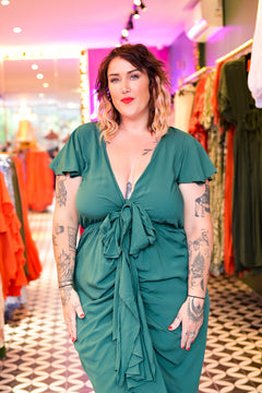 Ariel Dress - Emerald by Jinx the Label