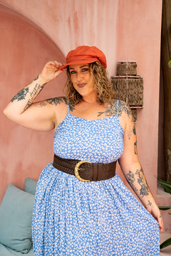 Belladonna Midi Dress in Mini Daisy | Jinx the Label