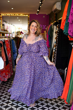 Betty Maxi Dress in Lavender Dreams by Jinx the Label