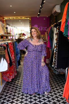 Betty Maxi Dress in Lavender Dreams by Jinx the Label