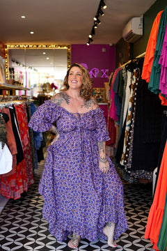 Betty Maxi Dress in Lavender Dreams by Jinx the Label
