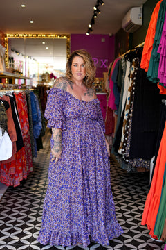 Betty Maxi Dress in Lavender Dreams by Jinx the Label
