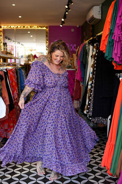 Betty Maxi Dress in Lavender Dreams by Jinx the Label