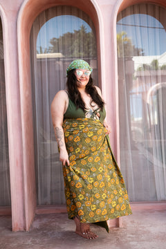 Calypso One Piece in Olive - Jinx the Label | Size Inclusive Swimwear