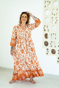 Cathy Maxi Dress - Native Earth by Jinx the Label