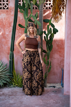 Chantelle Palazzo Pants in Sol and Sea | Jinx the Label