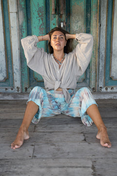 Coco Oversized Tee - Moonstone Sand - Sunspell by Jinx the Label