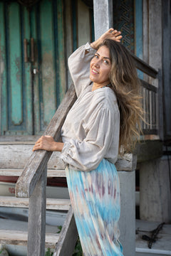 Coco Oversized Tee - Moonstone Sand - Sunspell by Jinx the Label