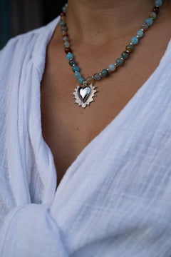 Coco Oversized Tee - White - Sunspell by Jinx the Label