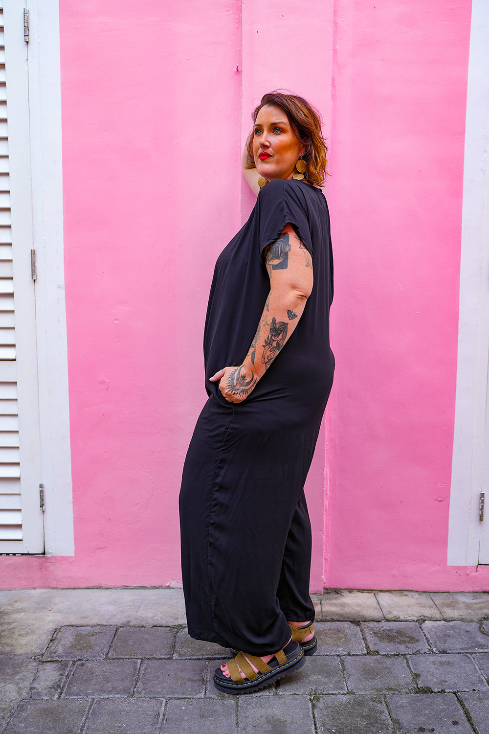 Corporate Queen Jumpsuit - Black by Jinx the Label