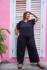 Corporate Queen Jumpsuit - Black by Jinx the Label