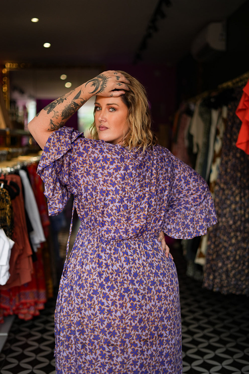 Daisy Lou Maxi Dress - Lavender Dreams by Jinx the Label