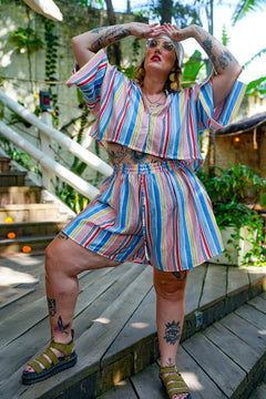 Darcy Crop Shirt - Playschool by Jinx the Label