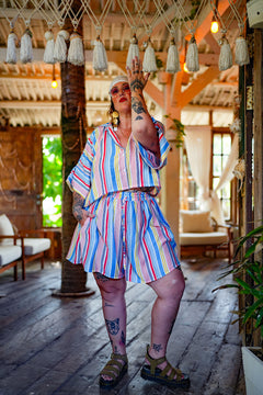 Darcy Crop Shirt - Playschool by Jinx the Label