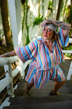 Darcy Crop Shirt - Playschool by Jinx the Label