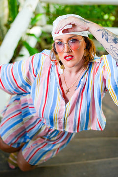 Darcy Crop Shirt - Playschool by Jinx the Label