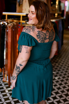 Darcy Shorts - Emerald by Jinx the Label