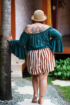 Darcy Shorts - Pinstripes by Jinx the Label
